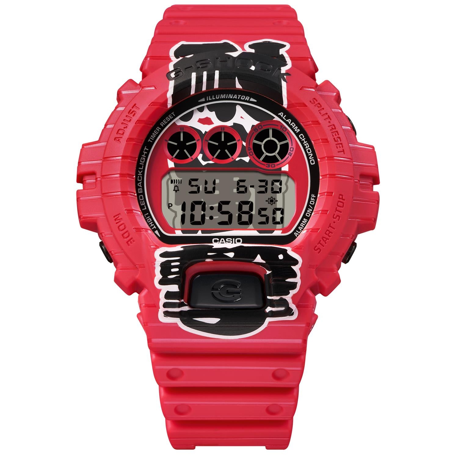 カシオ G-SHOCK DW-6900AKA-4JR 赤提灯 日本の酒場文化 バイオマスプラスチック 5年電池 日本製 ジーショック 6900シリーズ 腕時計 メンズ CASIO G-SHOCK公式掲載店【0426】【店頭受取可能商品】