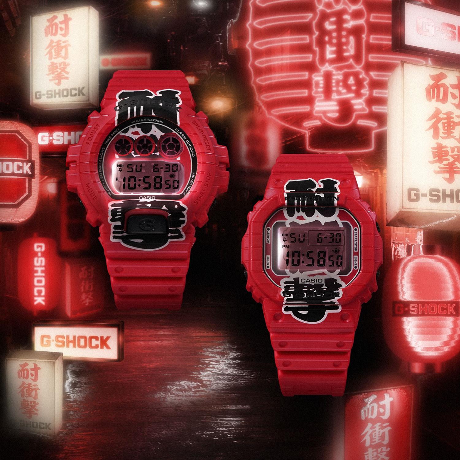 カシオ G-SHOCK DW-6900AKA-4JR 赤提灯 日本の酒場文化 バイオマスプラスチック 5年電池 日本製 ジーショック 6900シリーズ 腕時計 メンズ CASIO G-SHOCK公式掲載店【0426】【店頭受取可能商品】