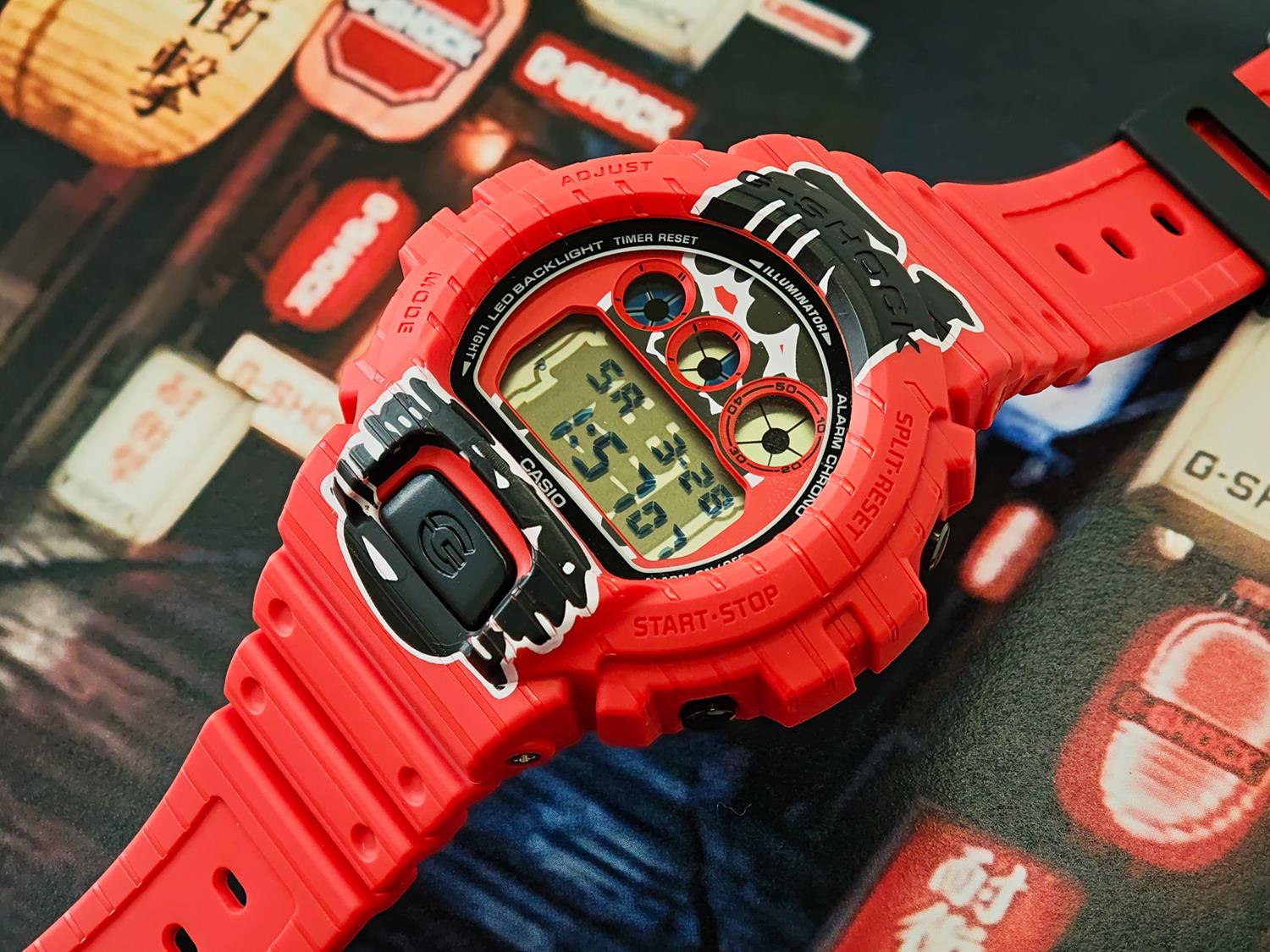 カシオ G-SHOCK DW-6900AKA-4JR 赤提灯 日本の酒場文化 バイオマスプラスチック 5年電池 日本製 ジーショック 6900シリーズ 腕時計 メンズ CASIO G-SHOCK公式掲載店【0426】【店頭受取可能商品】