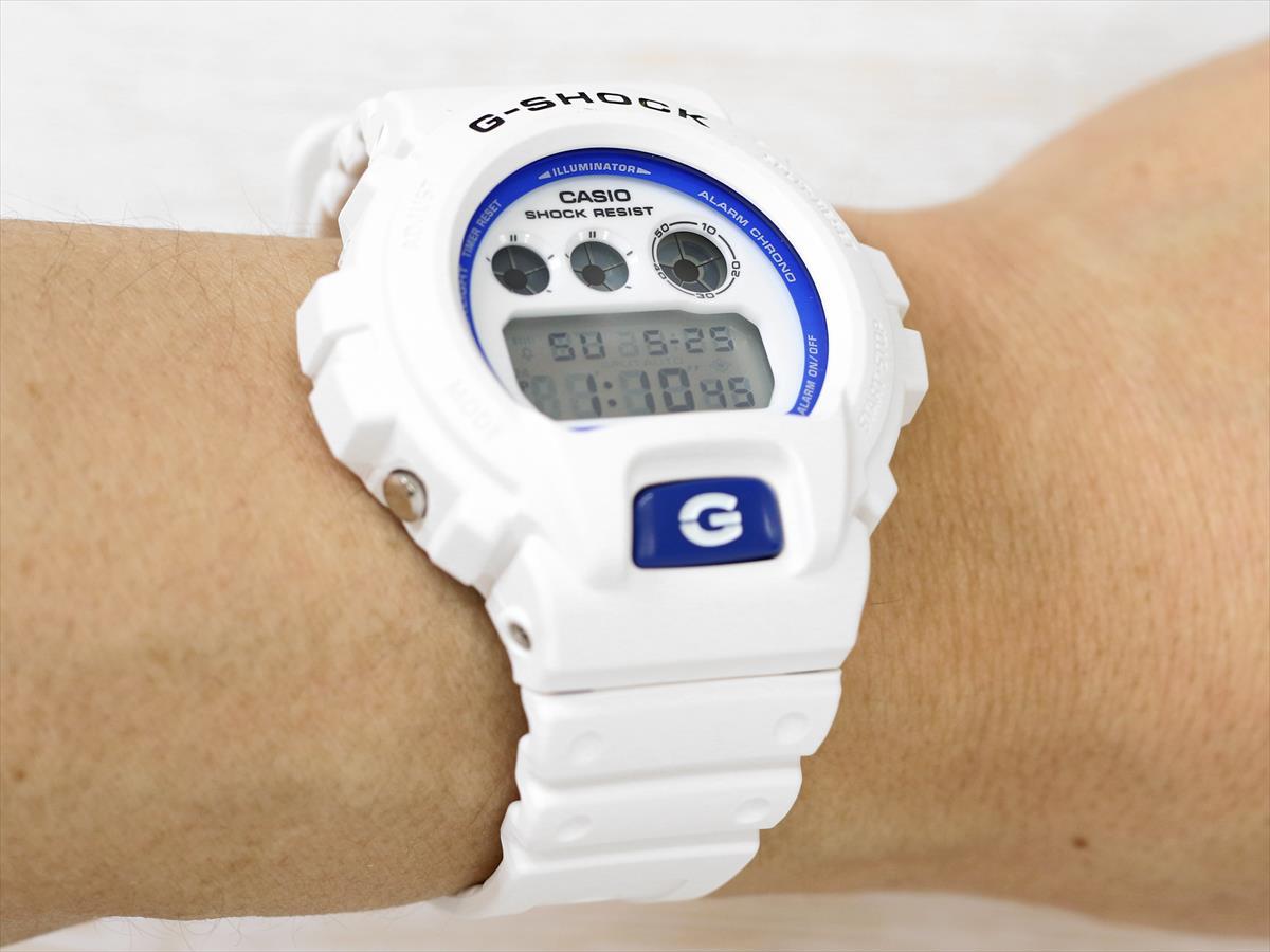 カシオ Gショック DW-6900HDS-7JF HIDDEN GLOW シリーズ ブルー蓄光フェイス CASIO G-SHOCK公式掲載店【0625】【店頭受取可能商品】