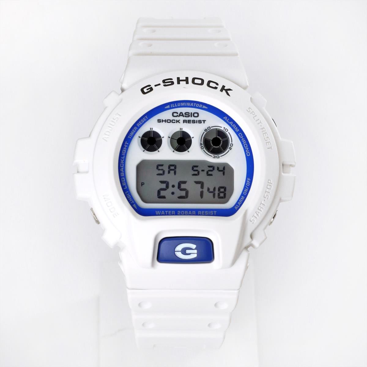 カシオ Gショック DW-6900HDS-7JF HIDDEN GLOW シリーズ ブルー蓄光フェイス CASIO G-SHOCK公式掲載店【0625】【店頭受取可能商品】