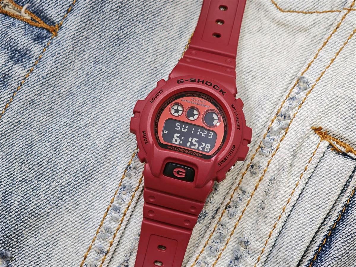 カシオ Gショック DW-6900RRB-4JF Iconic Styles レッド  CASIO G-SHOCK 公式サイト掲載店【1225】【rx01】【店頭受取可能商品】