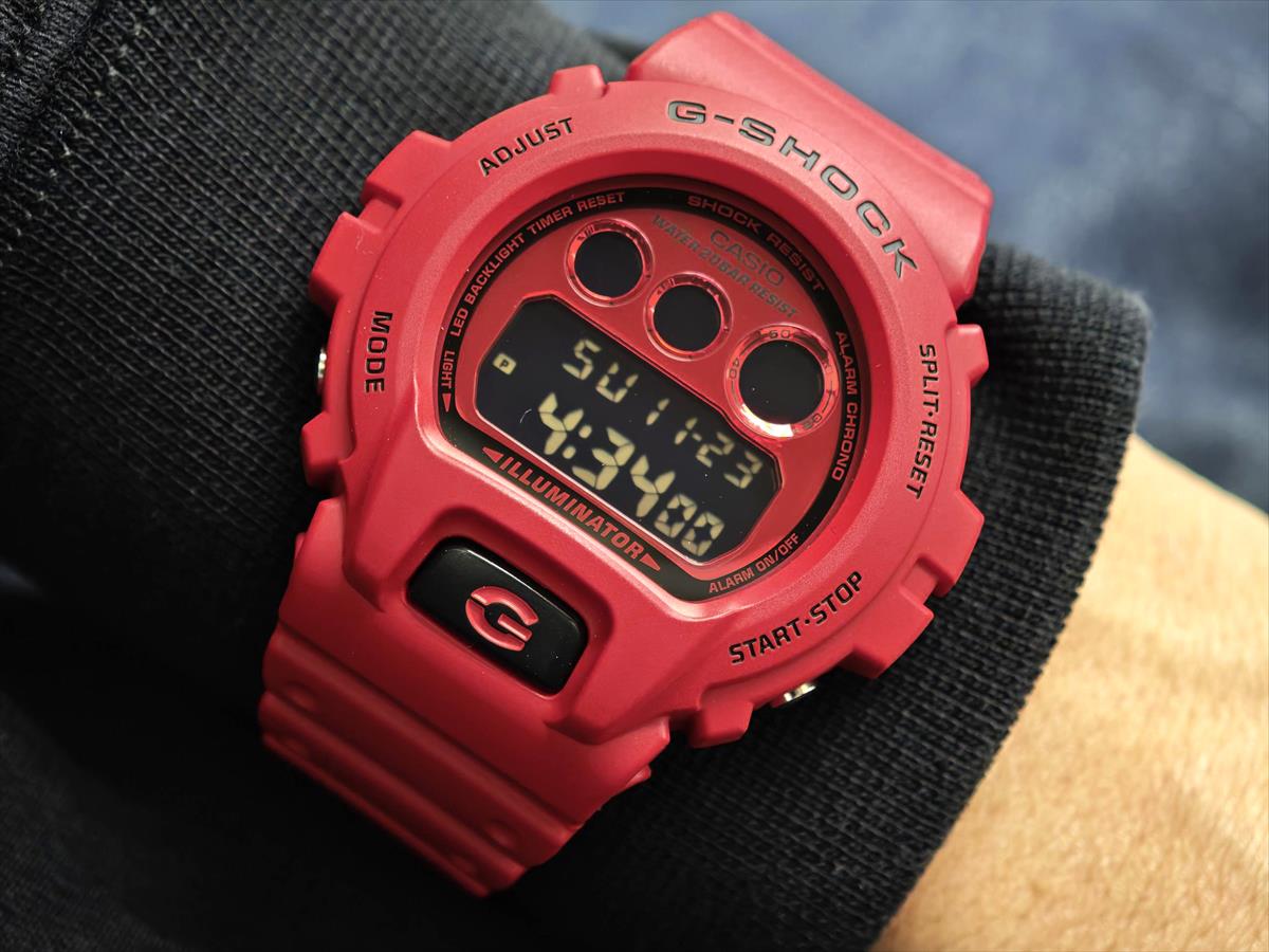 カシオ Gショック DW-6900RRB-4JF Iconic Styles レッド  CASIO G-SHOCK 公式サイト掲載店【1225】【rx01】【店頭受取可能商品】