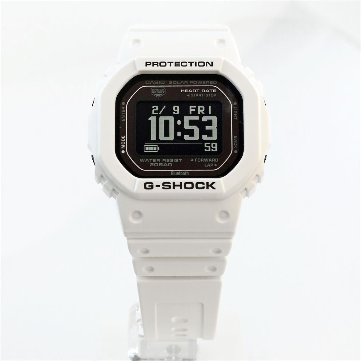 カシオ Gショック DW-H5600-7JR G-SQUAD ハートレートモニター搭載  ポラール USB充電対応 ソーラー CASIO G-SHOCK