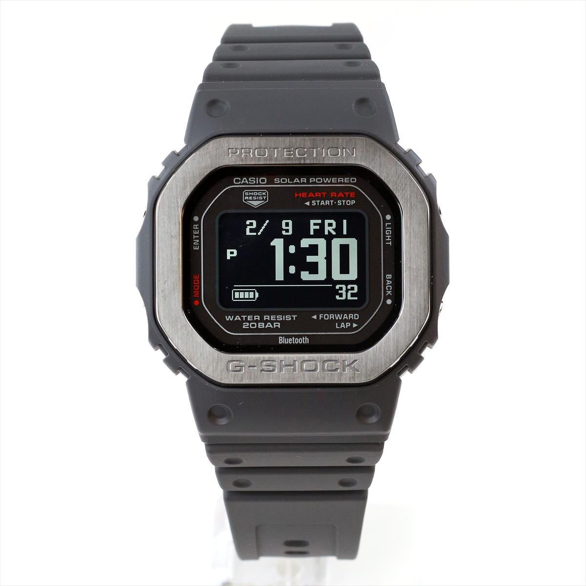 カシオ Gショック DW-H5600MB-8JR G-SQUAD ハートレートモニター搭載  ポラール USB充電対応 ソーラー CASIO G-SHOCK