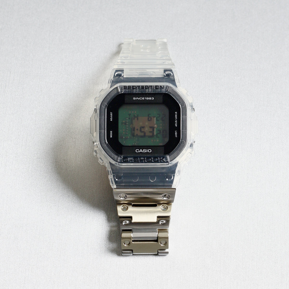 CASIO G-SHOCK DWE-5640RX-7JR カシオ Gショック 40周年記念 Clear 