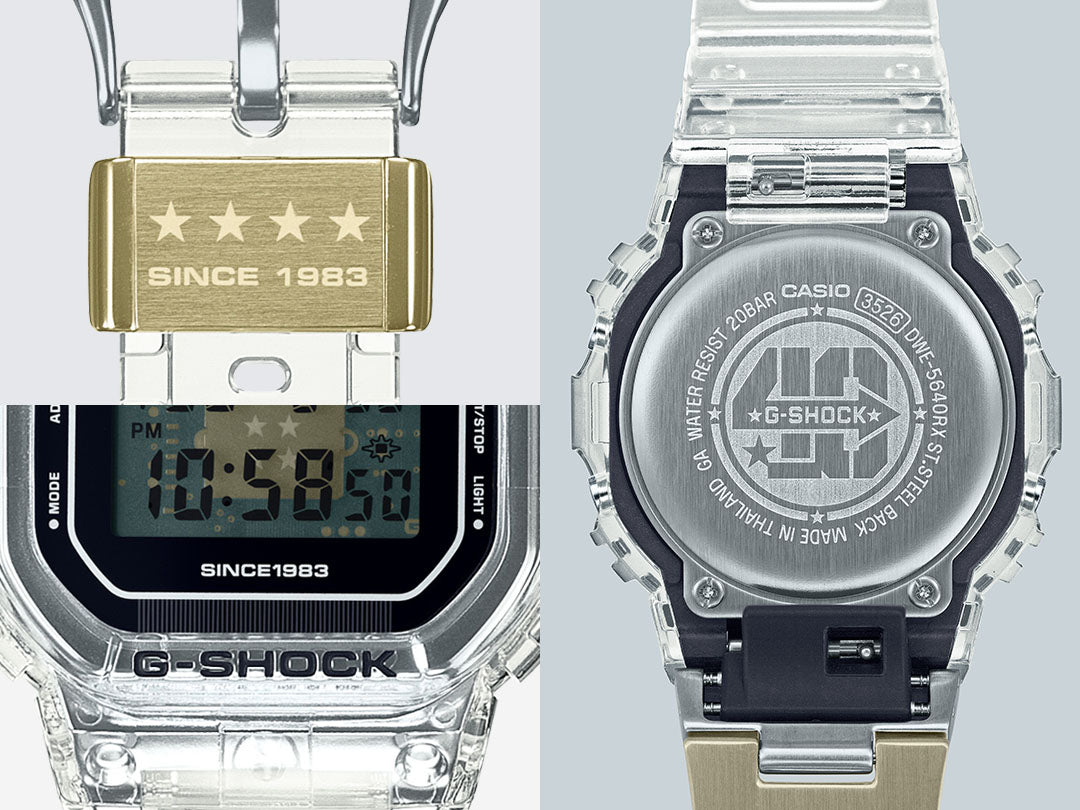 CASIO G-SHOCK DWE-5640RX-7JR カシオ Gショック 40周年記念 Clear Remix クリアリミックス