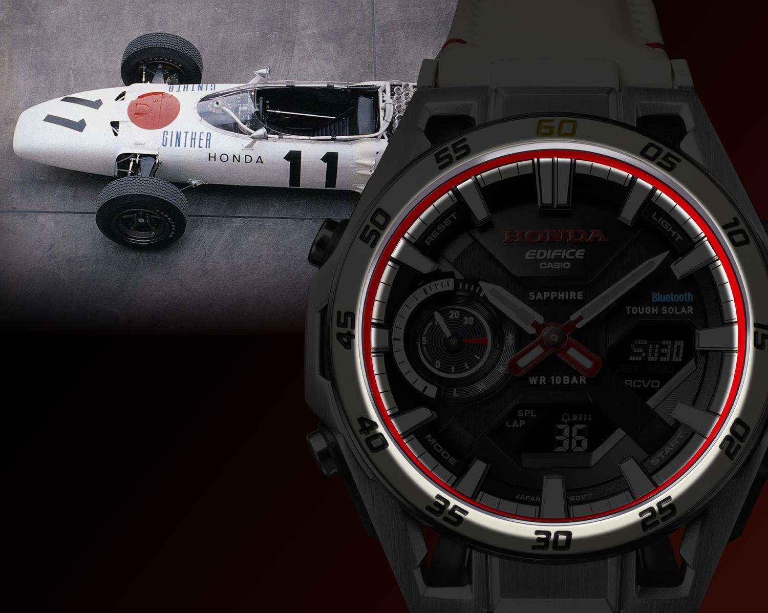 カシオ エディフィス Honda F1初優勝60周年記念 コラボ ECB-2300HR-1AJR チャンピオンシップ スマートフォンリンク   CASIO EDIFICE【cx01】【0326】