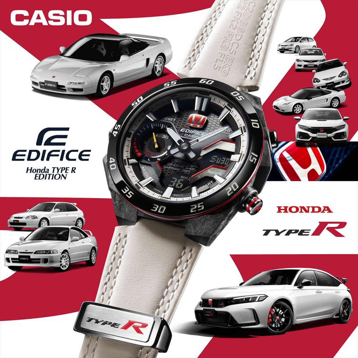 カシオ エディフィス ECB-2200HTR-1AJR Honda TYPE R CASIO EDIFICE