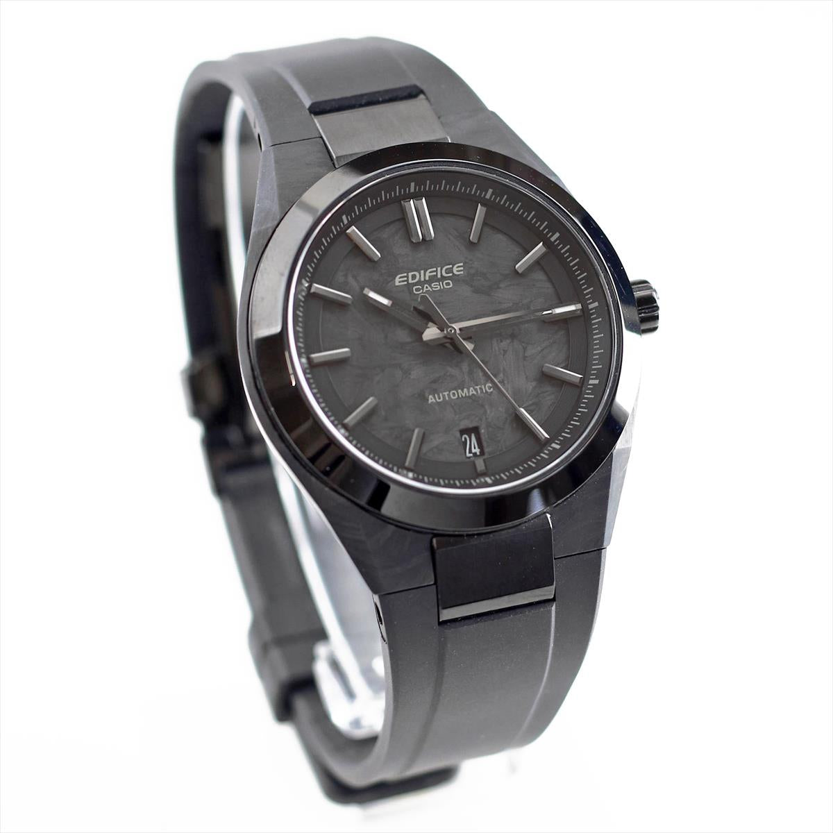 カシオ エディフィス EFK-100XPB-1AJF 自動巻き メカニカル フォージドカーボン シースルーバック アナログ メンズ 腕時計 CASIO EDIFICE【0725】【cx01】