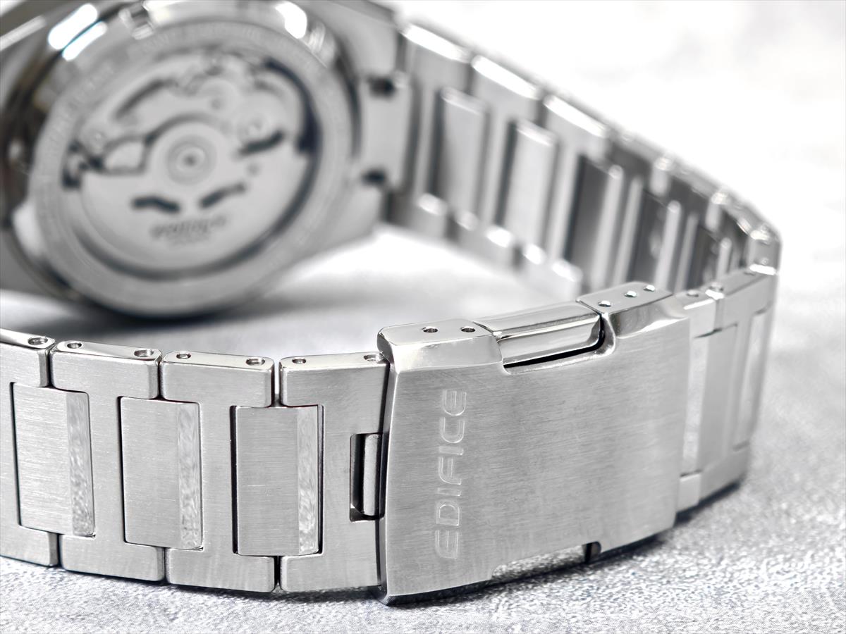 カシオ エディフィス EFK-100YCD-1AJF 自動巻き メカニカル フォージドカーボン文字板 シースルーバック メンズ 腕時計 CASIO EDIFICE【0725】_10spl