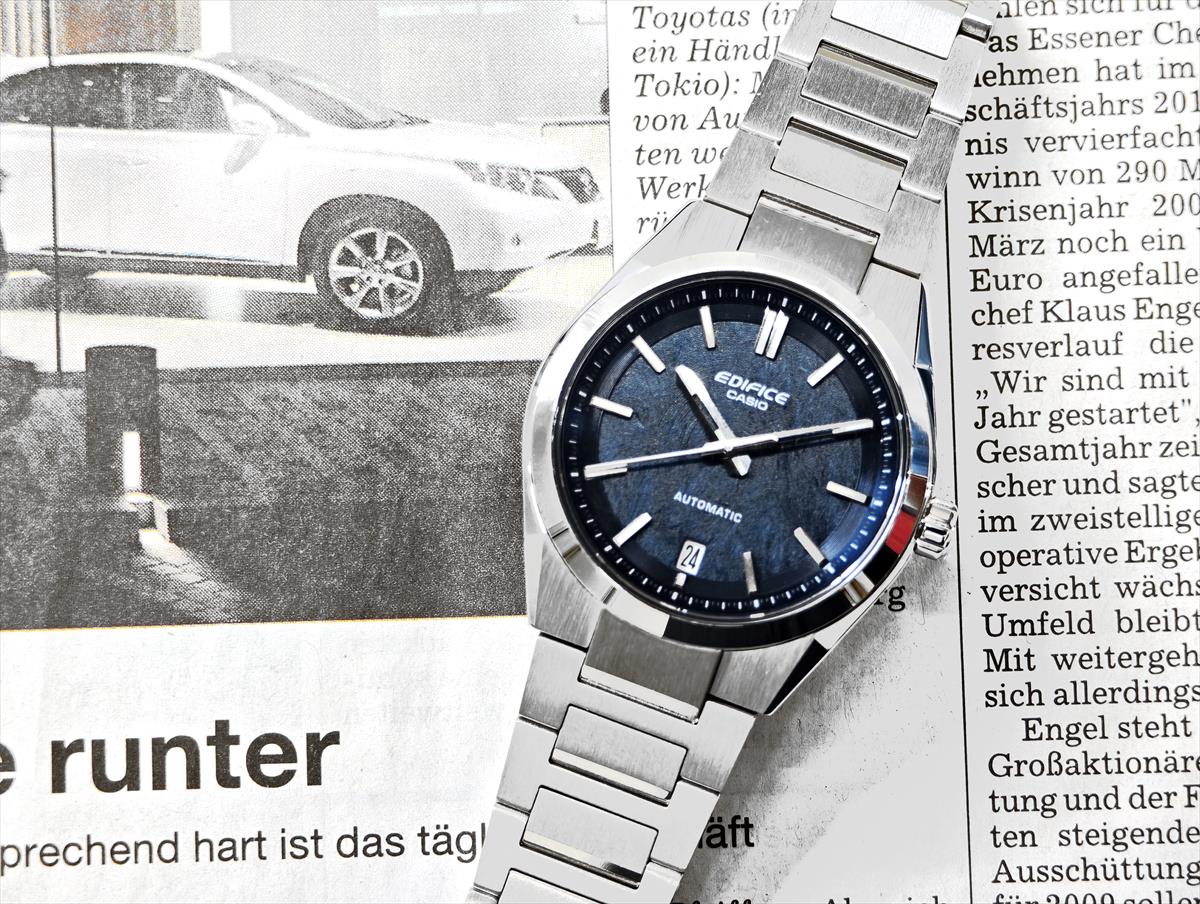 カシオ エディフィス EFK-100YD-2AJF 自動巻き メカニカル シースルーバック メンズ 腕時計 CASIO EDIFICE【0725】_10spl