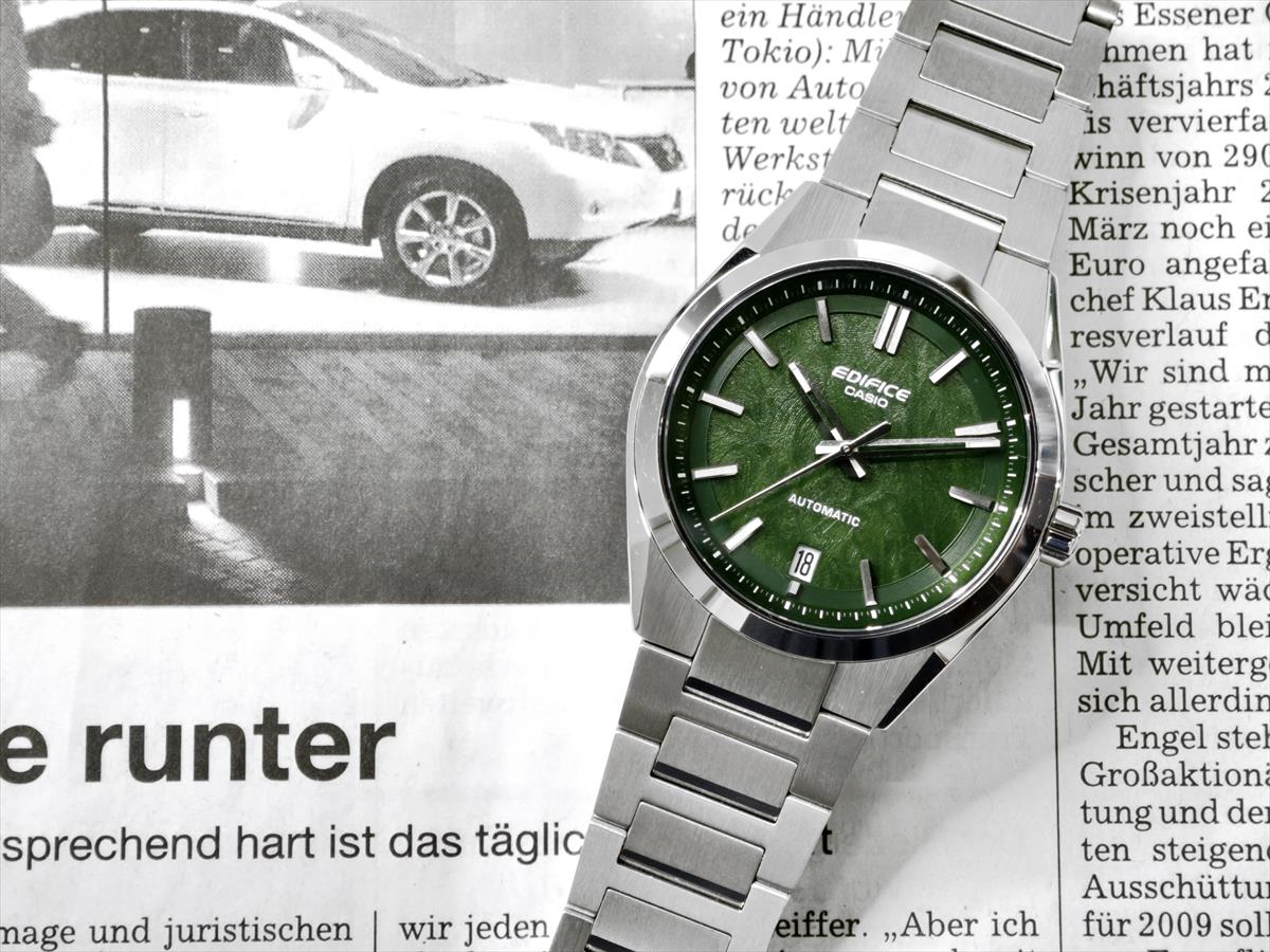 カシオ エディフィス EFK-100YD-3AJF 自動巻き メカニカル シースルーバック メンズ 腕時計 CASIO EDIFICE【0725】_10spl