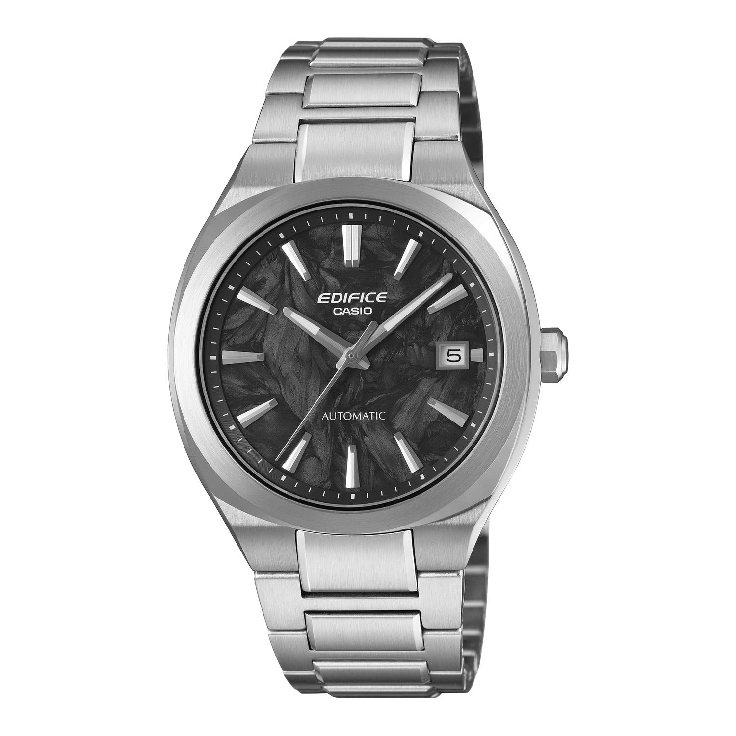 カシオ エディフィス CASIO EDIFICE EFK-200CD-1AJF AUTOMATIC 機械式 自動巻き フォージドカーボンダイアル  シースルーバック サファイアガラス メンズ 腕時計 watch ビジネス カジュアル 【0726】
