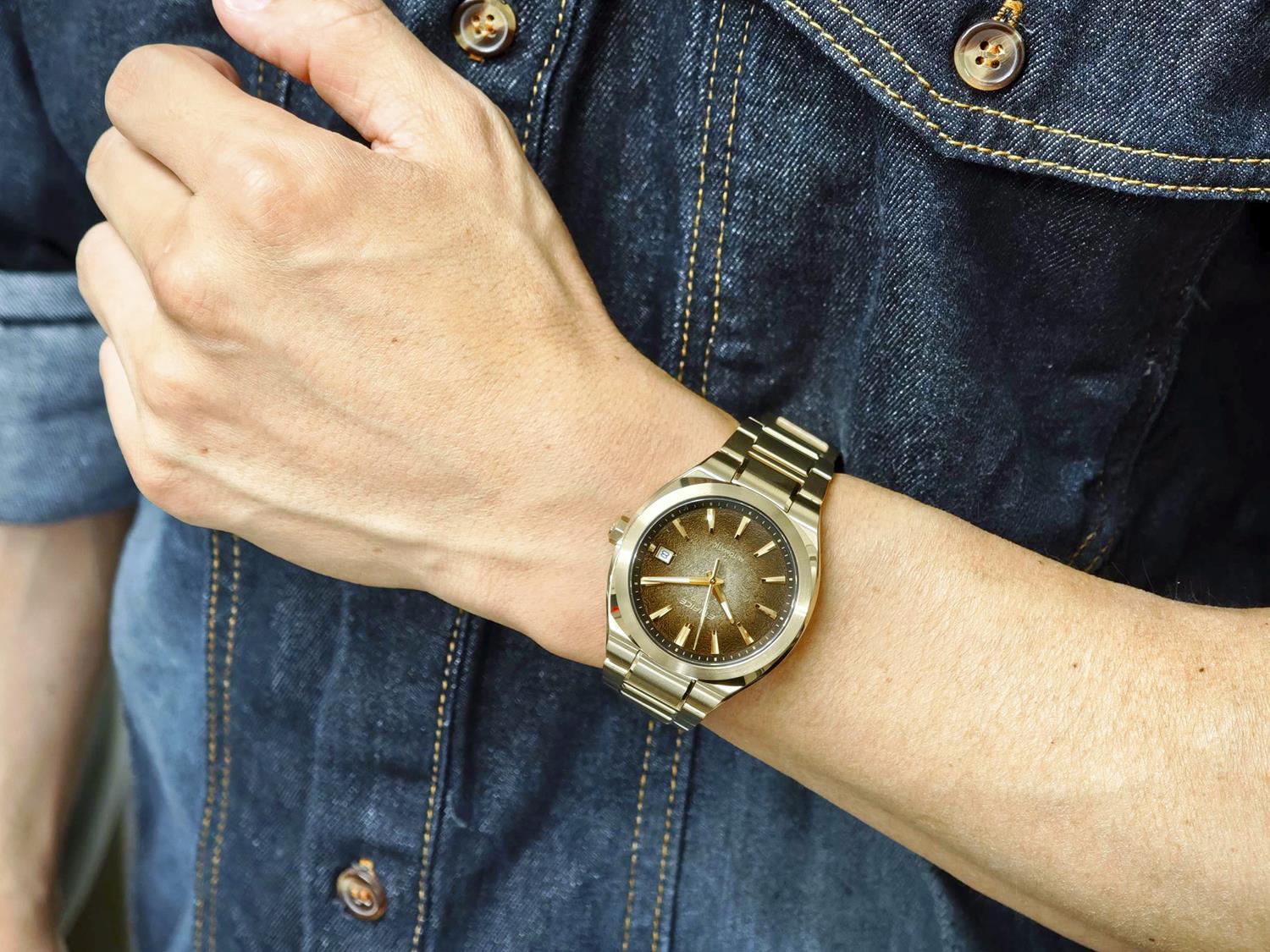 カシオ エディフィス CASIO EDIFICE EFK-200DG-5AJF ブラウンゴールド グラデーションダイアル 機械式 自動巻き シースルーバック サファイアガラス メンズ 腕時計 watch ビジネス カジュアル 【0726】