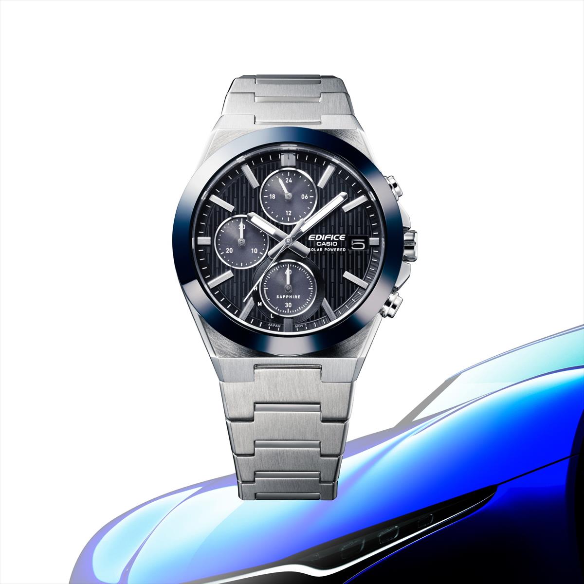 カシオ エディフィス EFS-S650YD-2AJF クロノグラフ ソーラー セラミックベゼル  CASIO EDIFICE【0725】_10spl