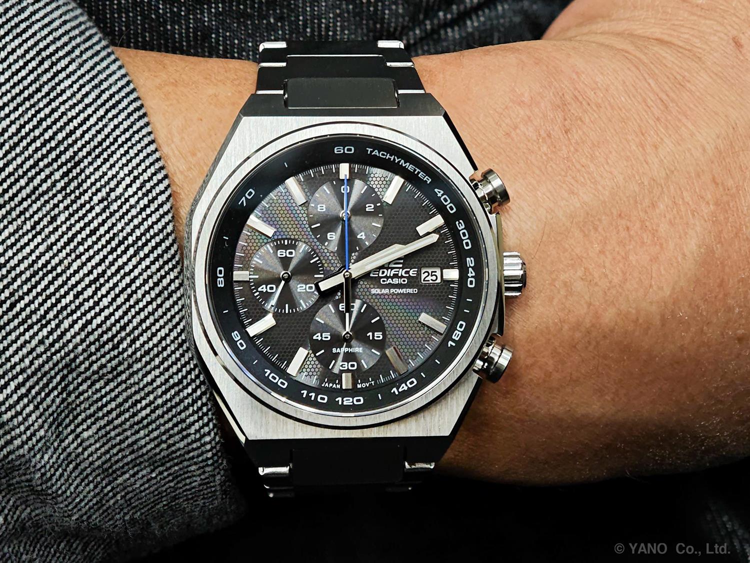 カシオ エディフィス CASIO EDIFICE EFS-S660D-1AJF ソーラー 10気圧防水 1/20秒クロノグラフ タキメーター サファイアガラス CASIO EDIFICE【0826】※8月7日発売予定