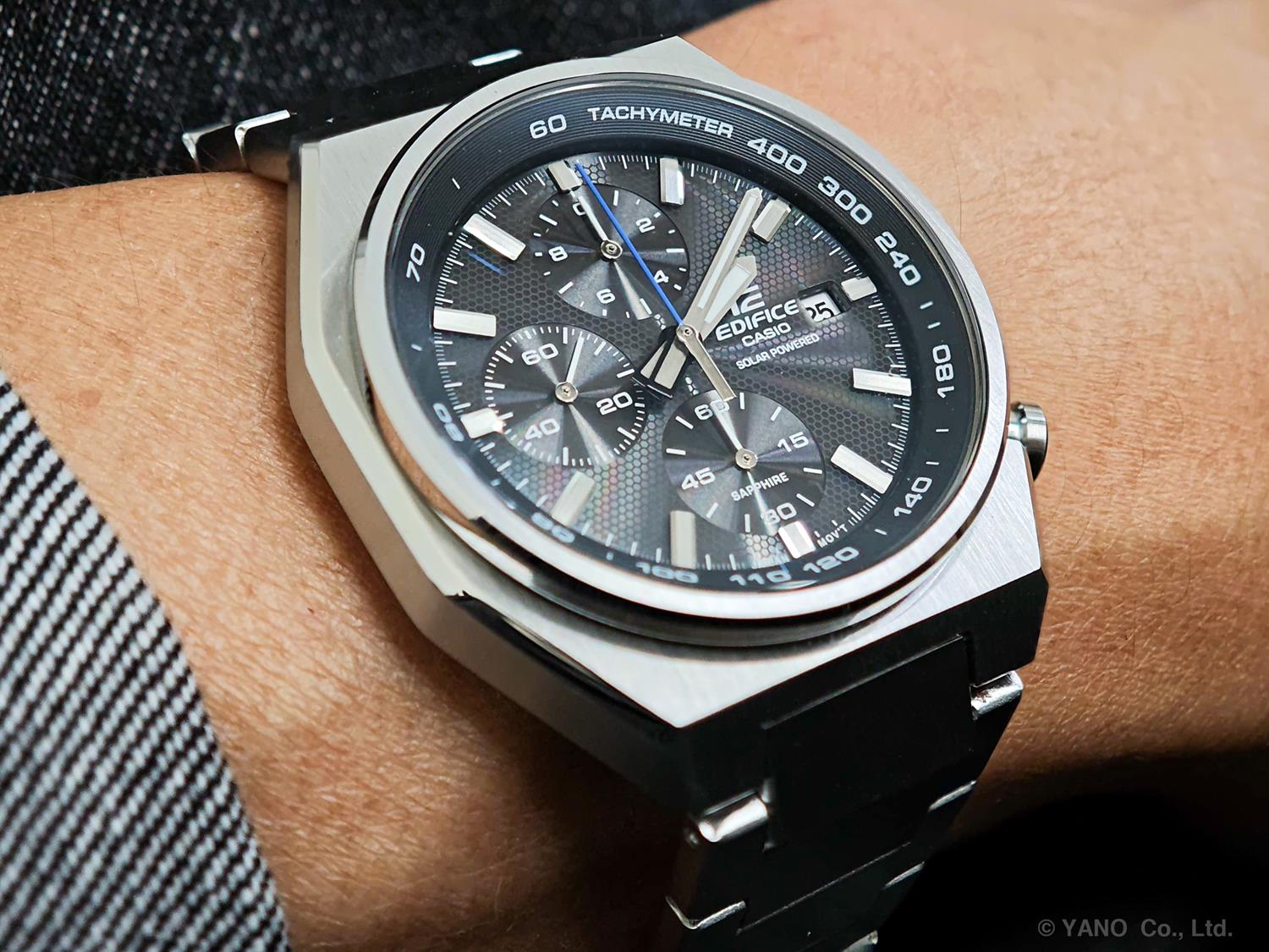 カシオ エディフィス CASIO EDIFICE EFS-S660D-1AJF ソーラー 10気圧防水 1/20秒クロノグラフ タキメーター サファイアガラス CASIO EDIFICE【0826】※8月7日発売予定