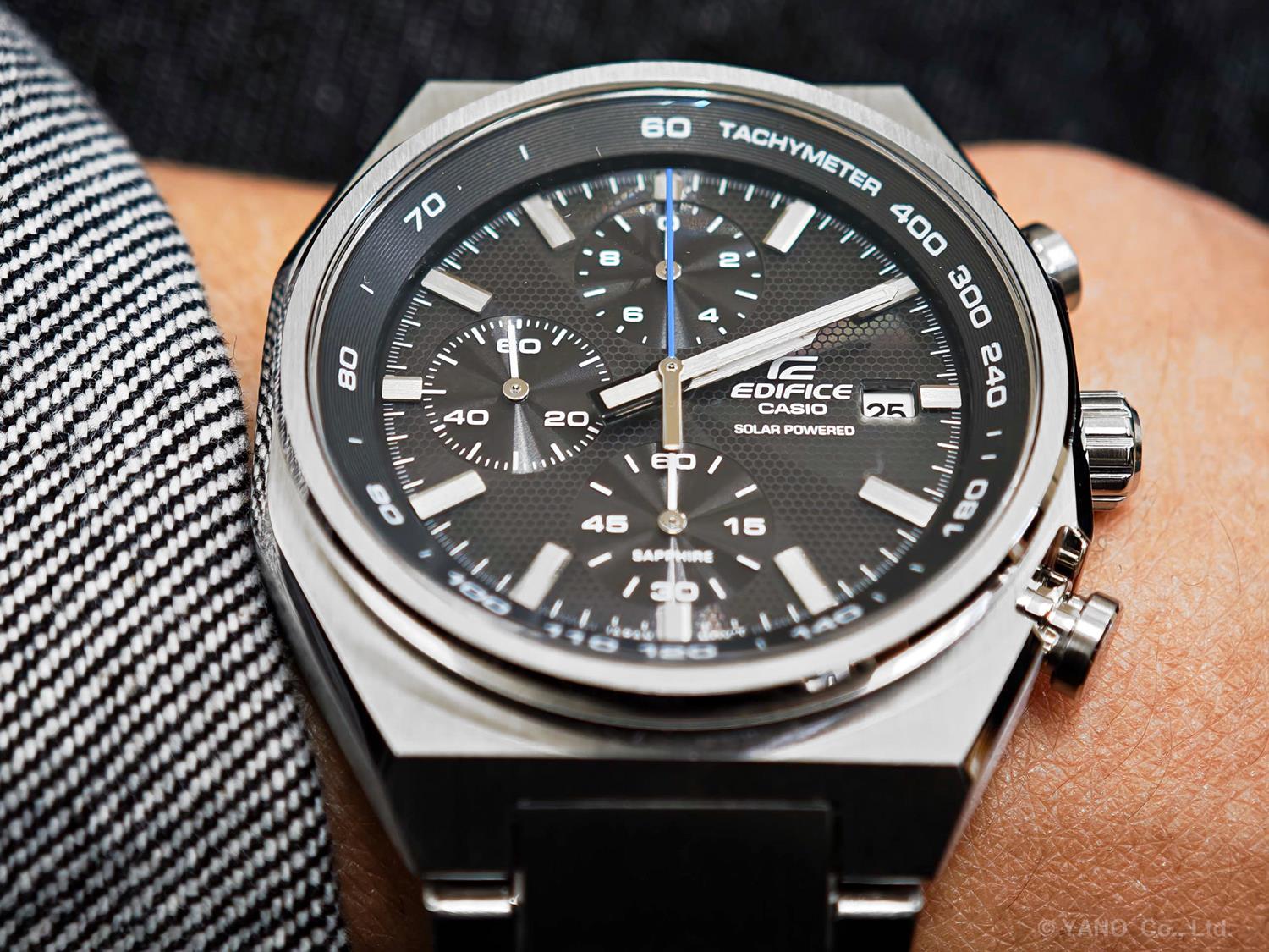 カシオ エディフィス CASIO EDIFICE EFS-S660D-1AJF ソーラー 10気圧防水 1/20秒クロノグラフ タキメーター サファイアガラス CASIO EDIFICE【0826】※8月7日発売予定