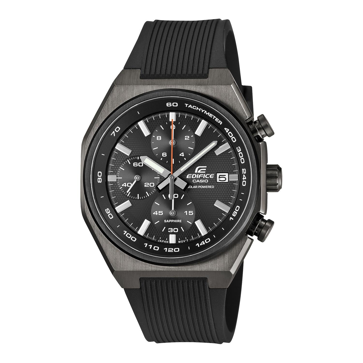 カシオ エディフィス CASIO EDIFICE EFS-S660PB-1AJF ソーラー 10気圧防水 1/20秒クロノグラフ タキメーター サファイアガラス CASIO EDIFICE【0826】※8月7日発売予定