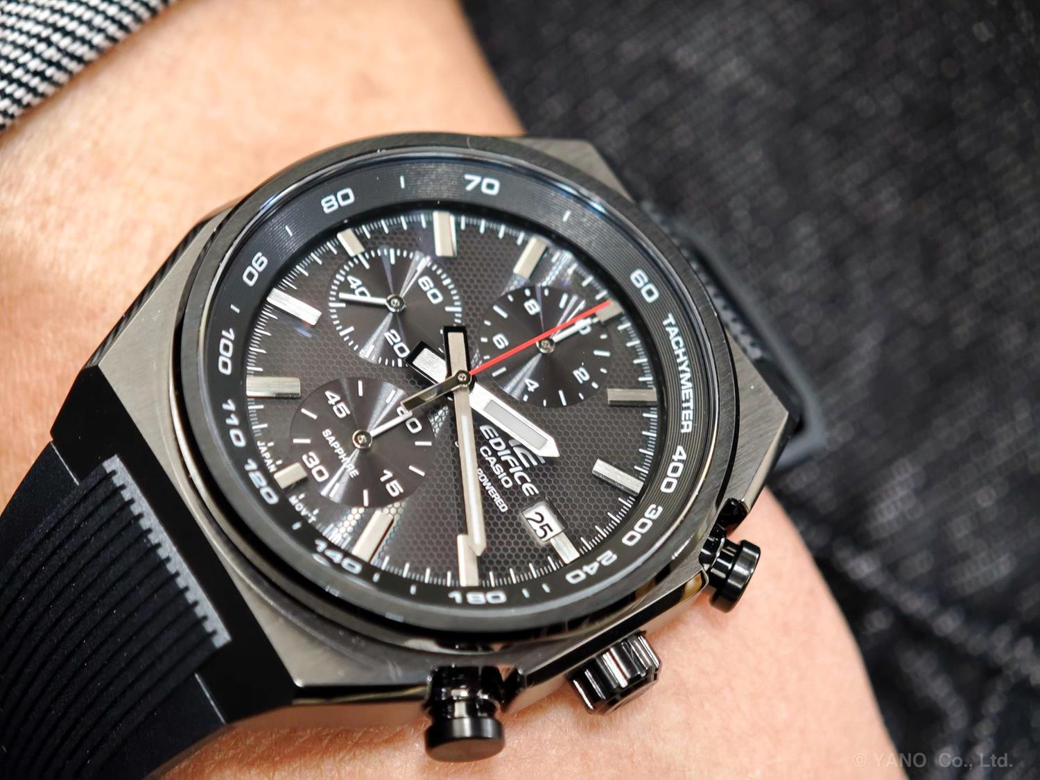 カシオ エディフィス CASIO EDIFICE EFS-S660PB-1AJF ソーラー 10気圧防水 1/20秒クロノグラフ タキメーター サファイアガラス CASIO EDIFICE【0826】※8月7日発売予定