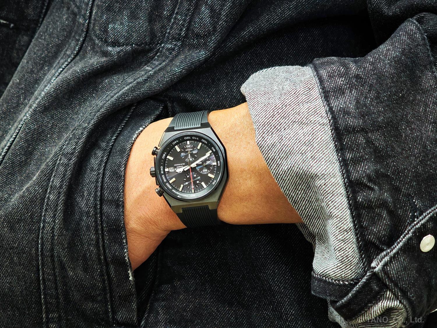 カシオ エディフィス CASIO EDIFICE EFS-S660PB-1AJF ソーラー 10気圧防水 1/20秒クロノグラフ タキメーター サファイアガラス CASIO EDIFICE【0826】※8月7日発売予定