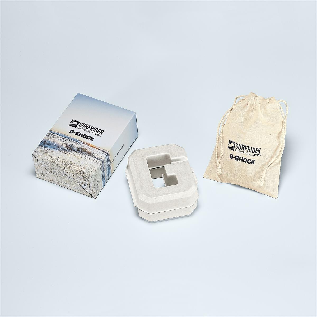 カシオ Gショック G-5600SFJ-9JR SURFRIDER FOUNDATION JAPAN コラボ #oceanfriendlylifestyle  CASIO G-SHOCK公式掲載店【0625】【店頭受取可能商品】