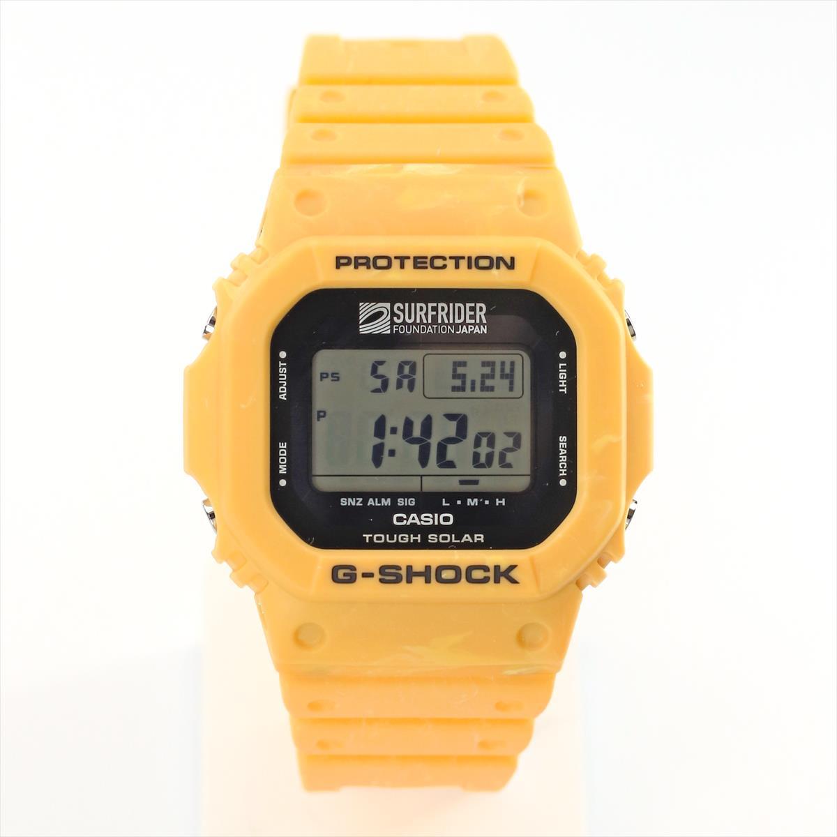 カシオ Gショック G-5600SFJ-9JR SURFRIDER FOUNDATION JAPAN コラボ #oceanfriendlylifestyle  CASIO G-SHOCK公式掲載店【0625】【店頭受取可能商品】