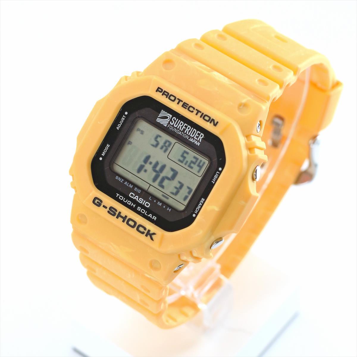 カシオ Gショック G-5600SFJ-9JR SURFRIDER FOUNDATION JAPAN コラボ #oceanfriendlylifestyle  CASIO G-SHOCK公式掲載店【0625】【店頭受取可能商品】