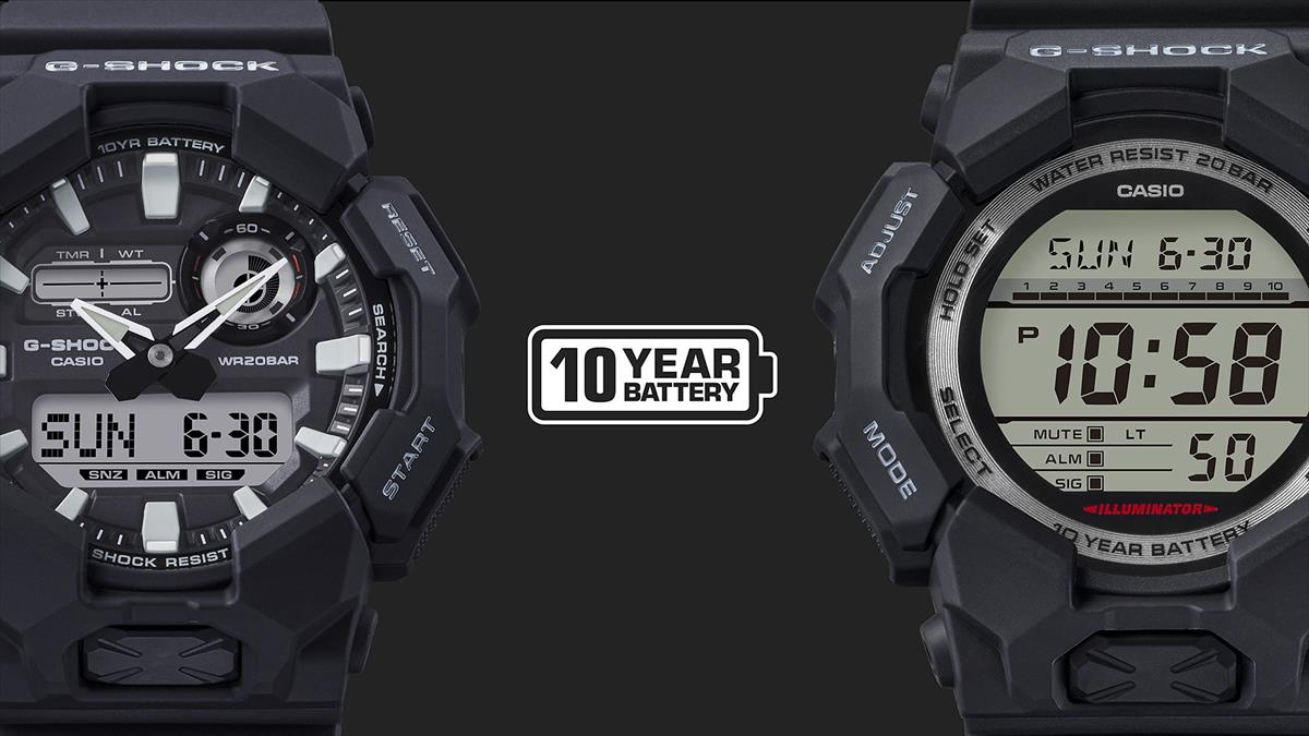 カシオ Gショック  GA-010-1A1JF 10年バッテリーモデル CASIO G-SHOCK【0125】_10spl【店頭受取可能商品】