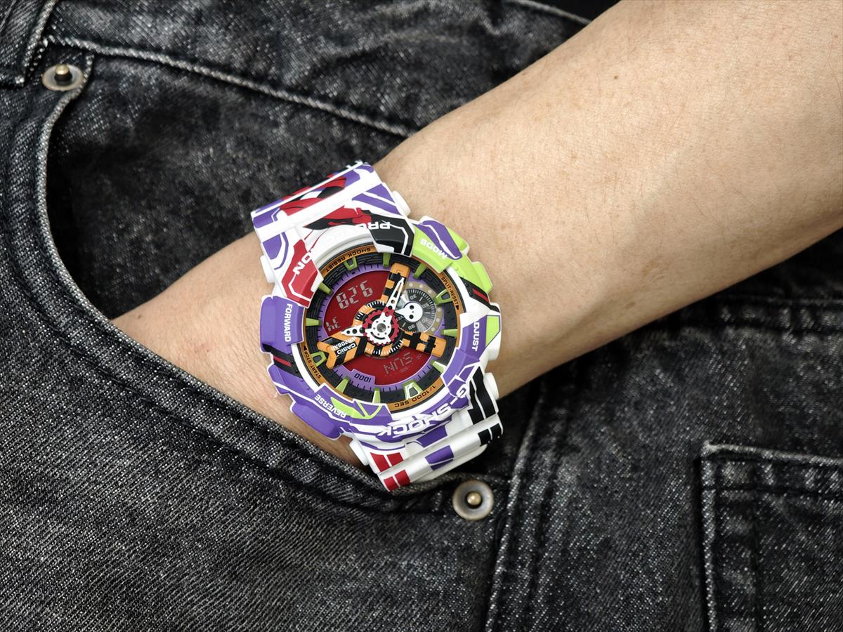 カシオ Gショック  GA-110EVA30-7AJR エヴァンゲリオン30周年コラボレーションモデル  CASIO G-SHOCK 公式掲載店【1025】【cx01】