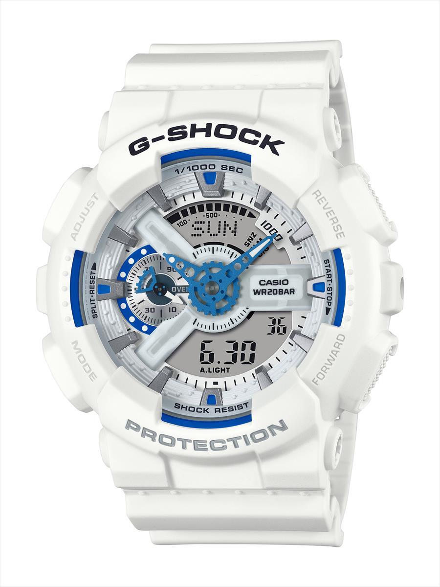 GショックCASIOG-SHOCK腕時計メンズブルーアナデジGA-110NM-2AJF【正規品】【バンド調整無料】【楽ギフ_包装】P19Jul15