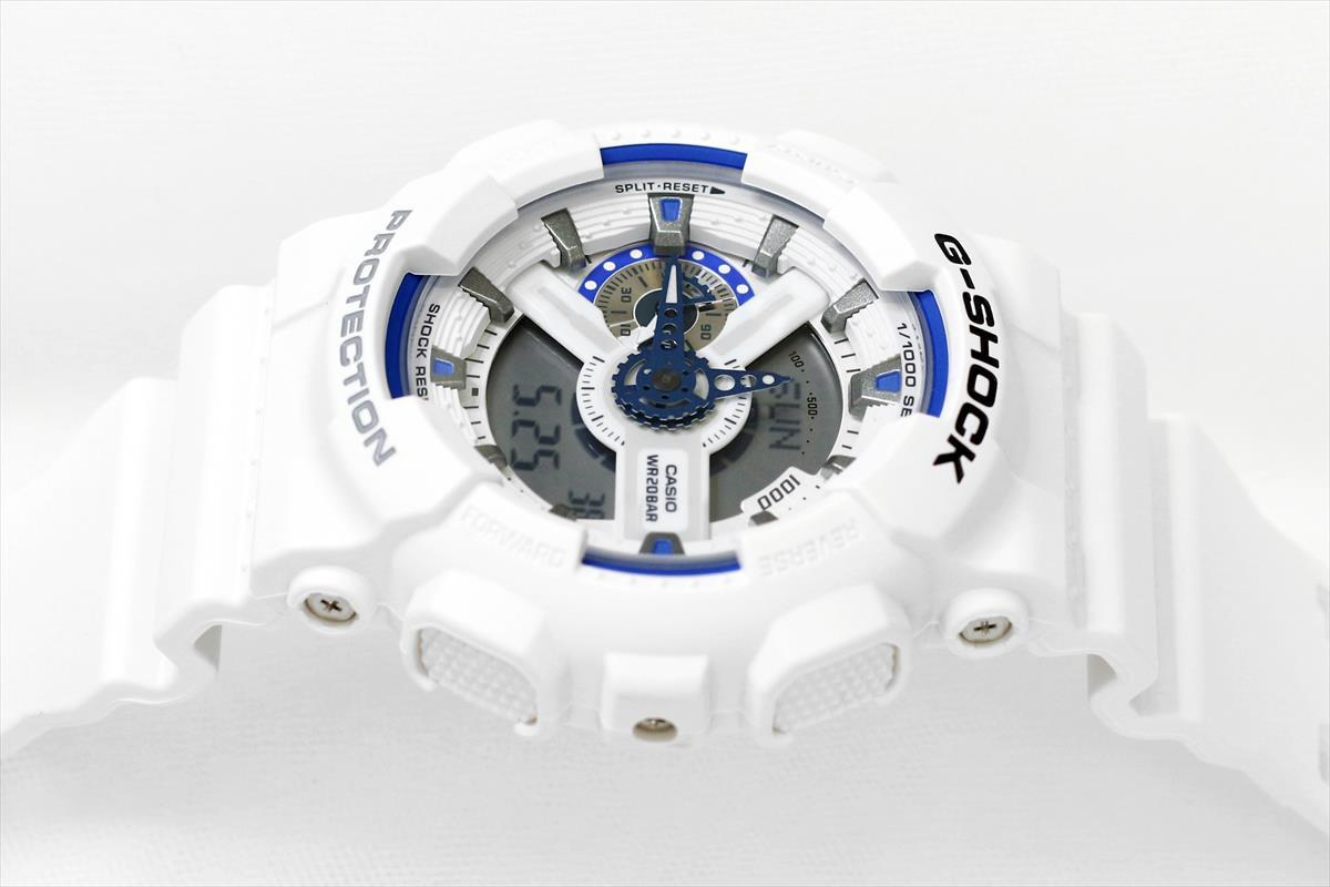 カシオ Gショック GA-110HDS-7AJF HIDDEN GLOW シリーズ ブルー蓄光フェイス CASIO G-SHOCK公式掲載店【0625】【店頭受取可能商品】
