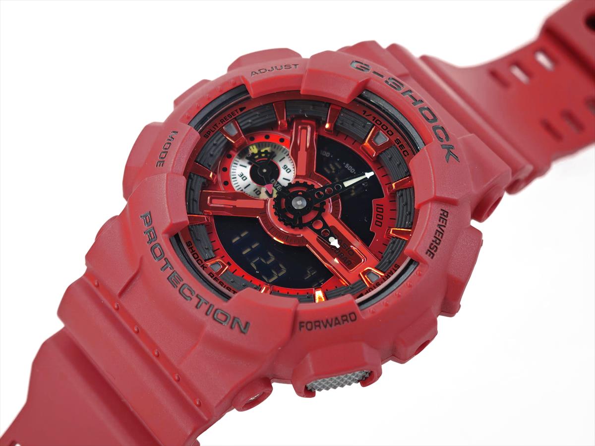 カシオ Gショック GA-110RRB-4AJF Iconic Styles レッド  CASIO G-SHOCK 公式サイト掲載店【1225】【rx01】【店頭受取可能商品】