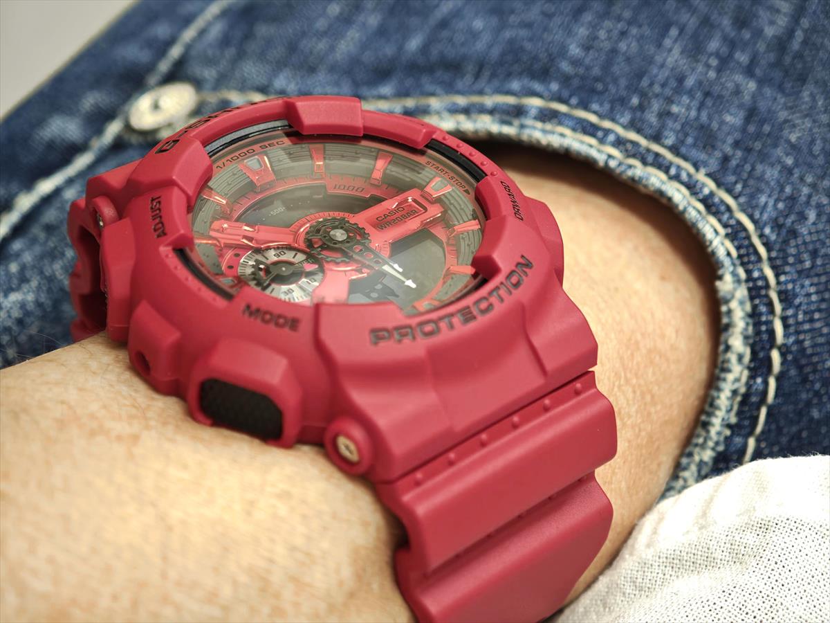 カシオ Gショック GA-110RRB-4AJF Iconic Styles レッド  CASIO G-SHOCK 公式サイト掲載店【1225】【rx01】【店頭受取可能商品】