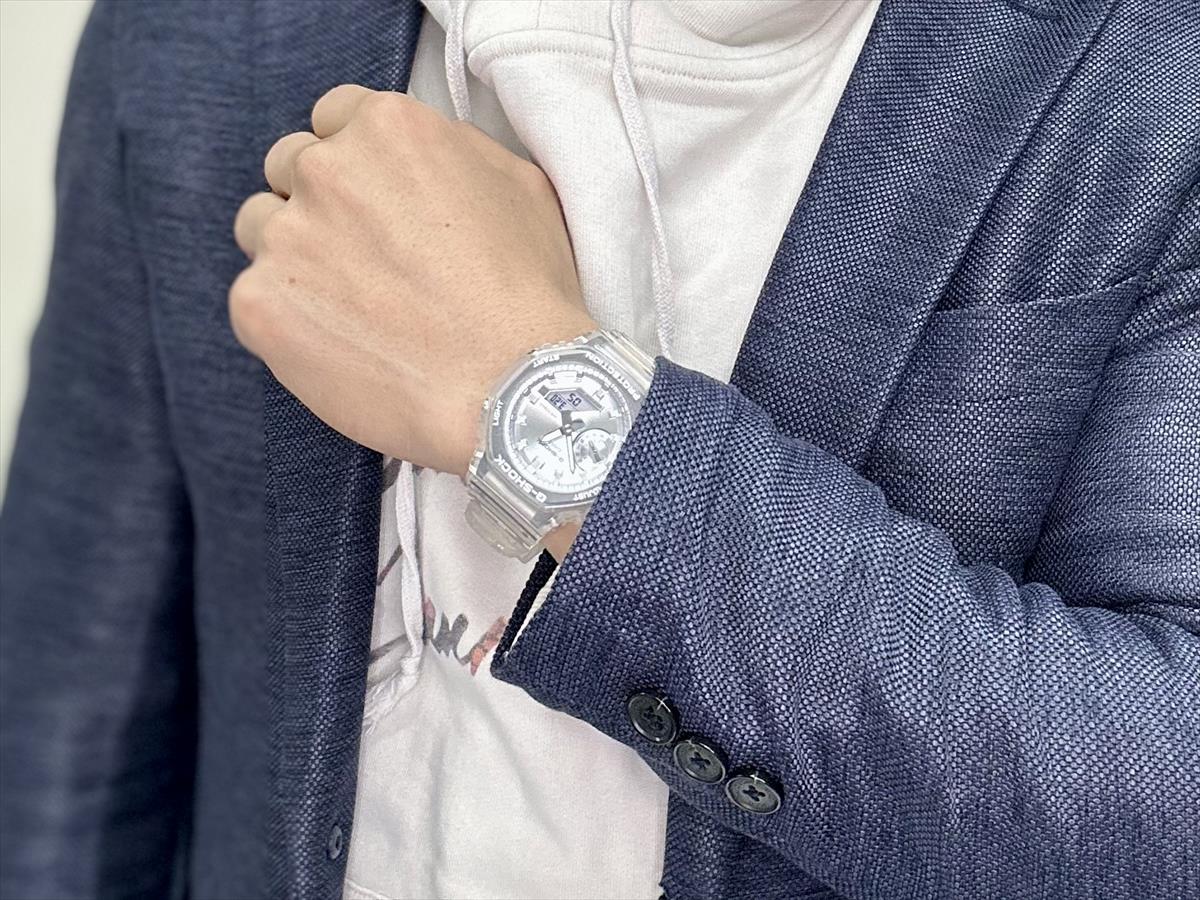 カシオ Gショック GA-2100BM-7A8JF BRIGHT	METALLIC DIAL SERIES CASIO G-SHOCK 公式掲載店 【0425】【店頭受取可能商品】