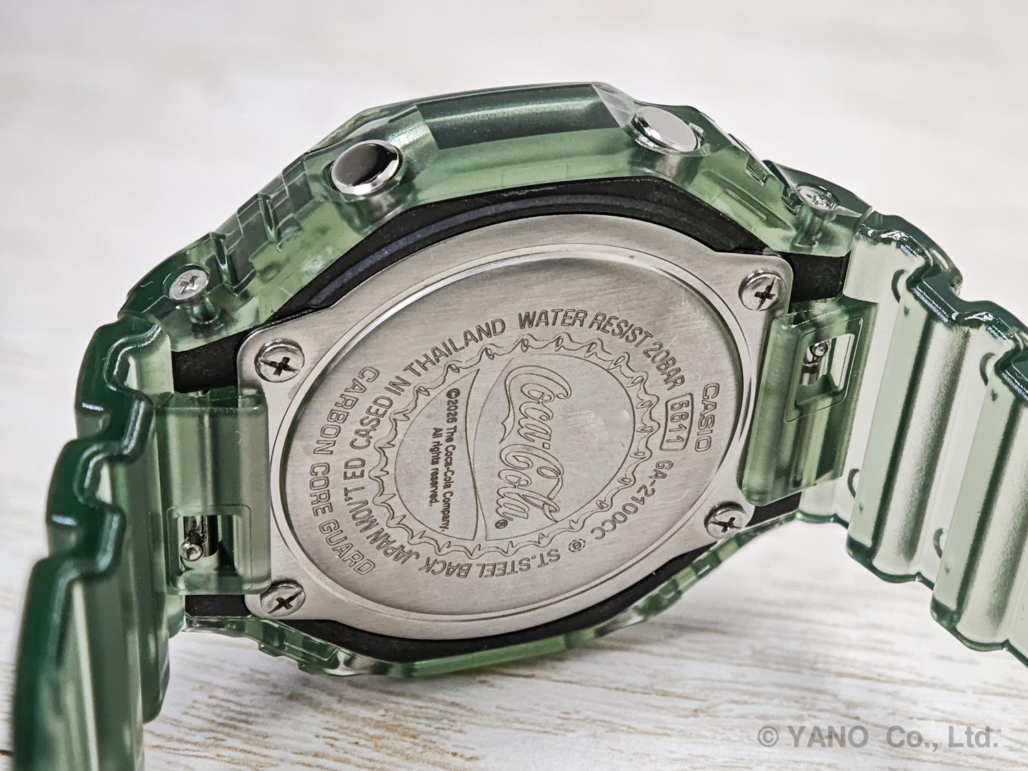 G-SHOCK コカ･コーラ® コラボレーションモデル GA-2100CC-3AJR 140周年記念 コンツアーボトル カラー バイオマスプラスチック メンズ 腕時計 カシオ 国内正規品 ジーショック CASIO G-SHOCK 公式サイト掲載店【0326】【cx01】※5月15日発売予定【店頭受取可能商品】