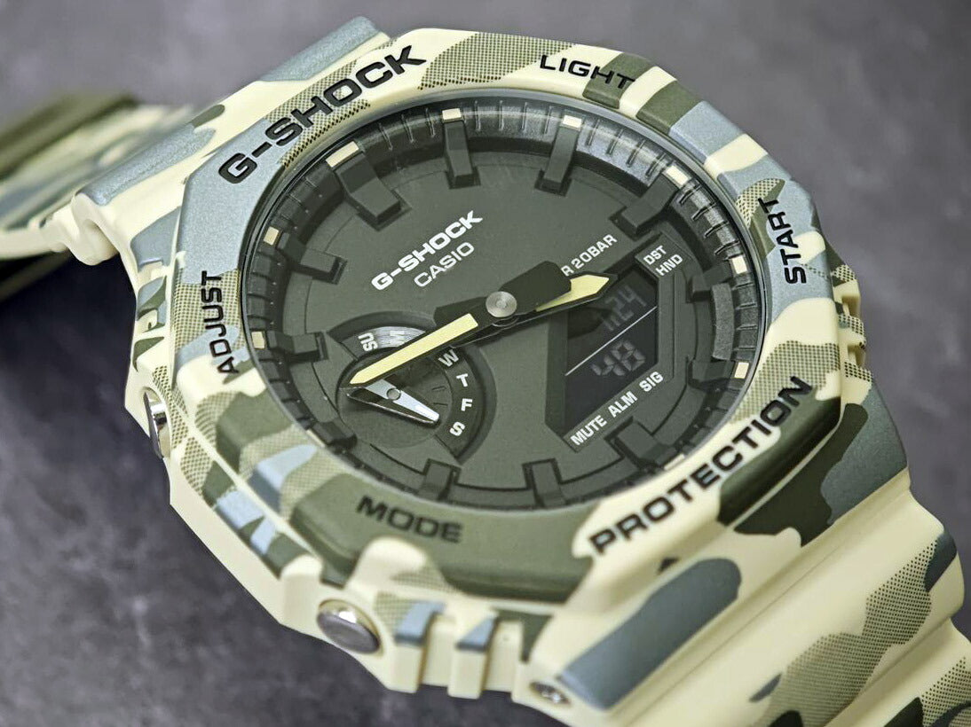 カシオ Gショック オリジナルカモフラージュシリーズ GA-2100CM-5AJF