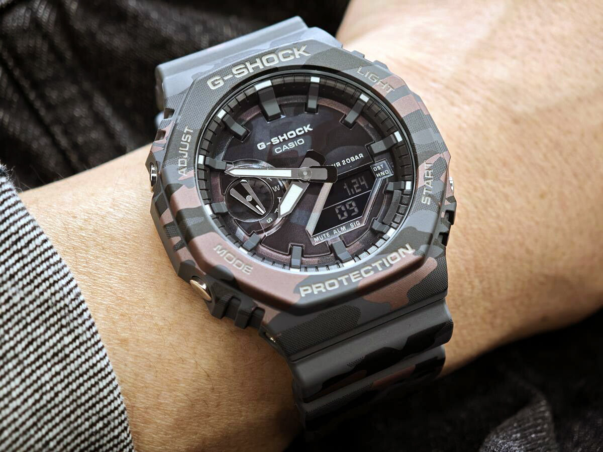 カシオ Gショック オリジナルカモフラージュシリーズ GA-2100CMD-8AJF 2100シリーズ CASIO G-SHOCK 公式サイト掲載店【0226】※2月6日発売予定【店頭受取可能商品】