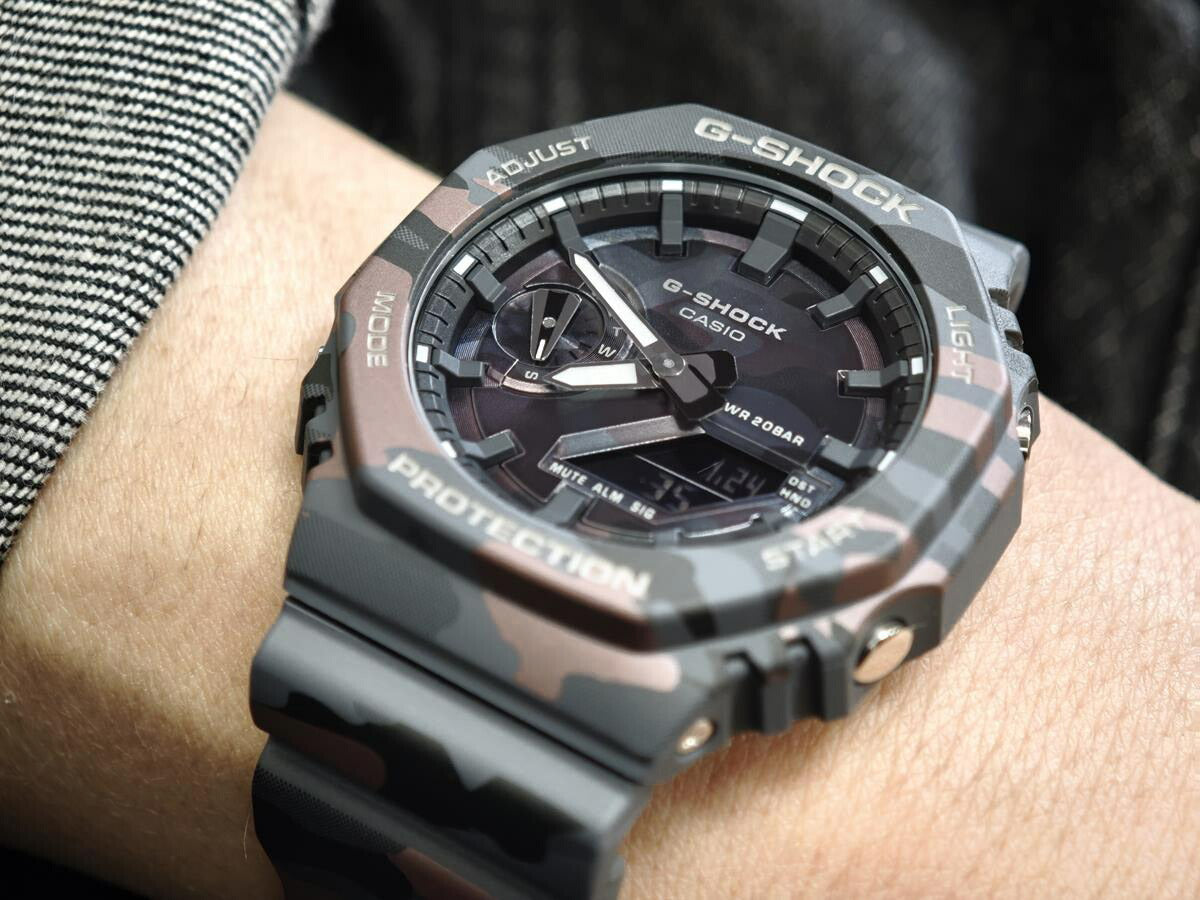 カシオ Gショック オリジナルカモフラージュシリーズ GA-2100CMD-8AJF 2100シリーズ CASIO G-SHOCK 公式サイト掲載店【0226】※2月6日発売予定【店頭受取可能商品】