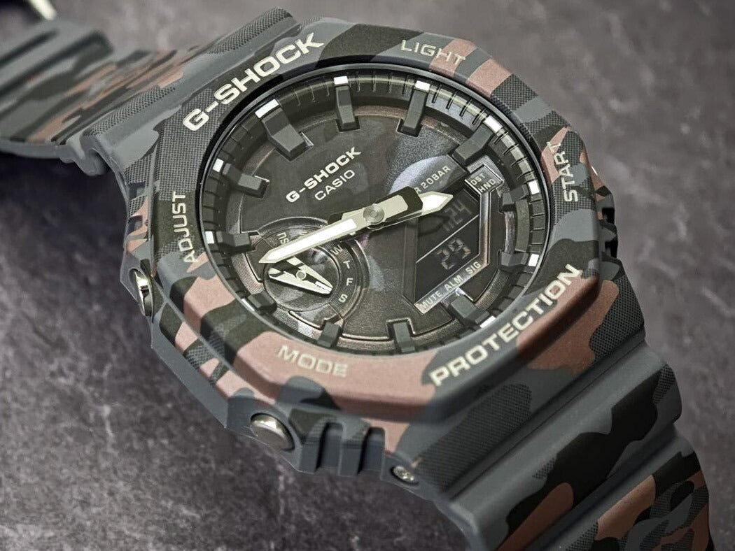 カシオ Gショック オリジナルカモフラージュシリーズ GA-2100CMD-8AJF 2100シリーズ CASIO G-SHOCK 公式サイト掲載店【0226】※2月6日発売予定【店頭受取可能商品】