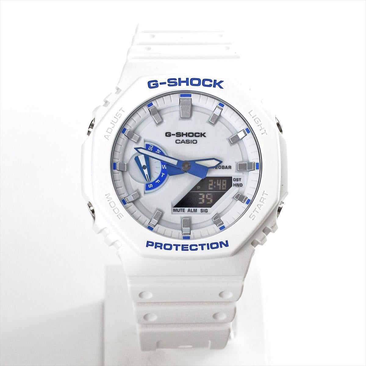 カシオ Gショック WEB限定モデル GA-2100HDS-7A1JF HIDDEN GLOW シリーズ ブルー蓄光フェイス CASIO G-SHOCK公式掲載店【0625】【店頭受取可能商品】