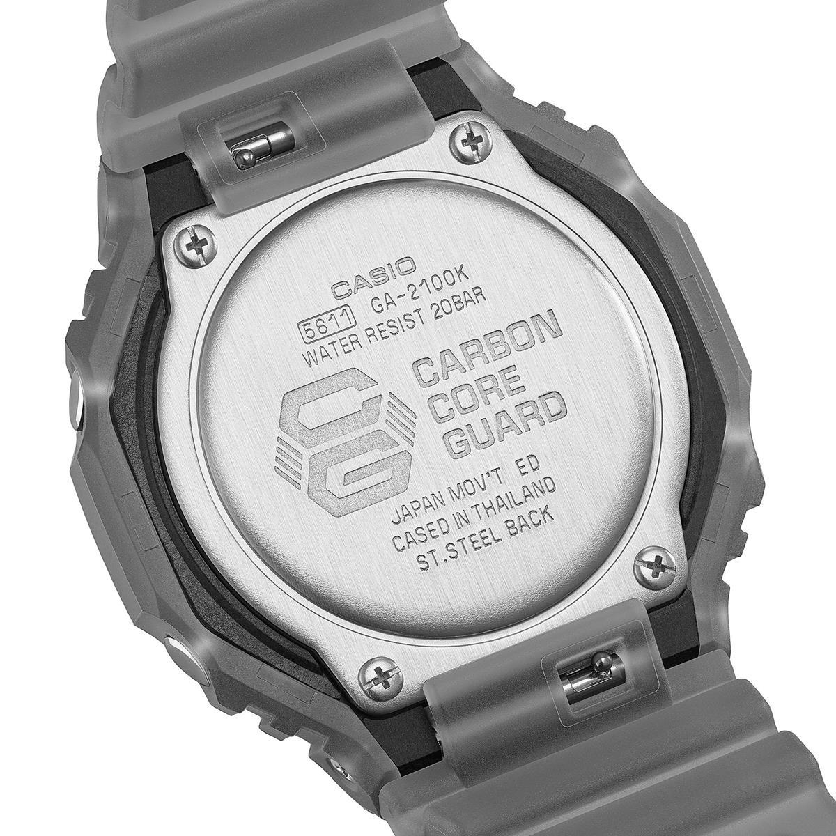 カシオ Gショック GA-2100K-1AJFスモークライトコンセプトモデル CASIO G-SHOCK 公式サイト掲載店【0126】【rx01】【店頭受取可能商品】
