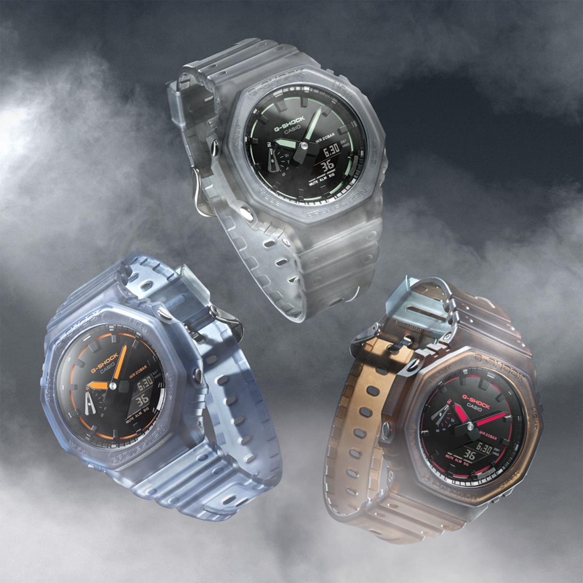 カシオ Gショック GA-2100K-5AJFスモークライトコンセプトモデル CASIO G-SHOCK 公式サイト掲載店【0126】【rx01】【店頭受取可能商品】