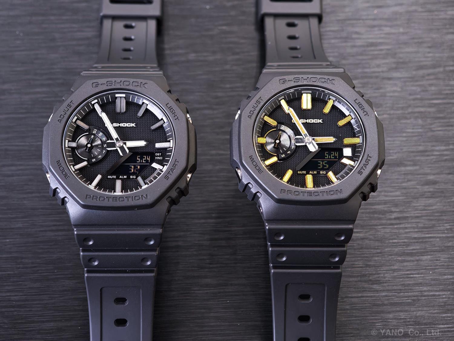 カシオ Gショック GA-2100LXB-1A9JF LUXE BLACK ゴールドアクセント ミニマリズム マットブラック 2100シリーズ 再解釈 CASIO G-SHOCK 公式サイト掲載店【0626】※6月19日発売【店頭受取可能商品】