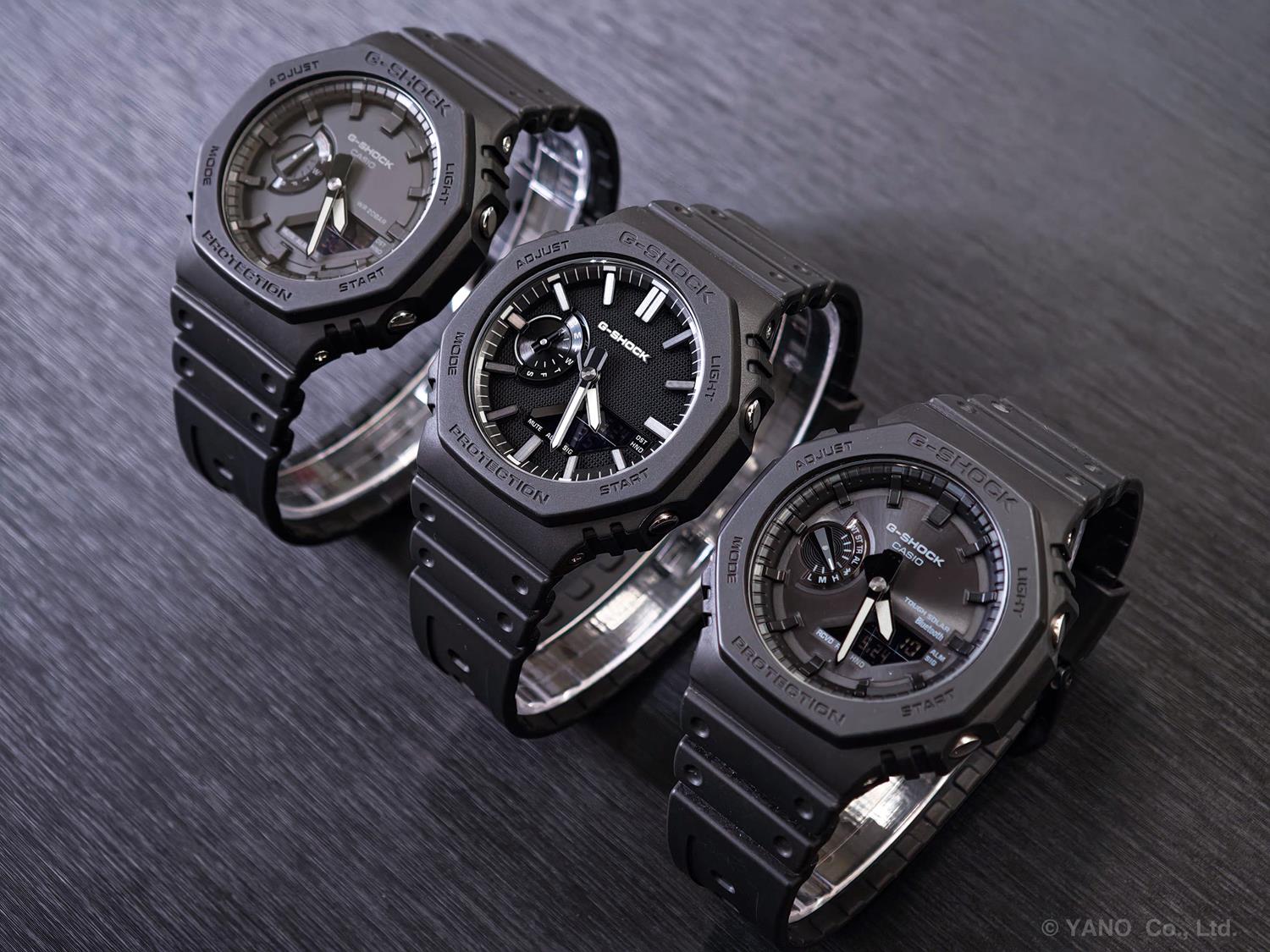 カシオ Gショック GA-2100LXB-1AJF LUXE BLACK ミニマリズム マットブラック 2100シリーズ 再解釈 CASIO G-SHOCK 公式サイト掲載店【0626】※6月19日発売【店頭受取可能商品】