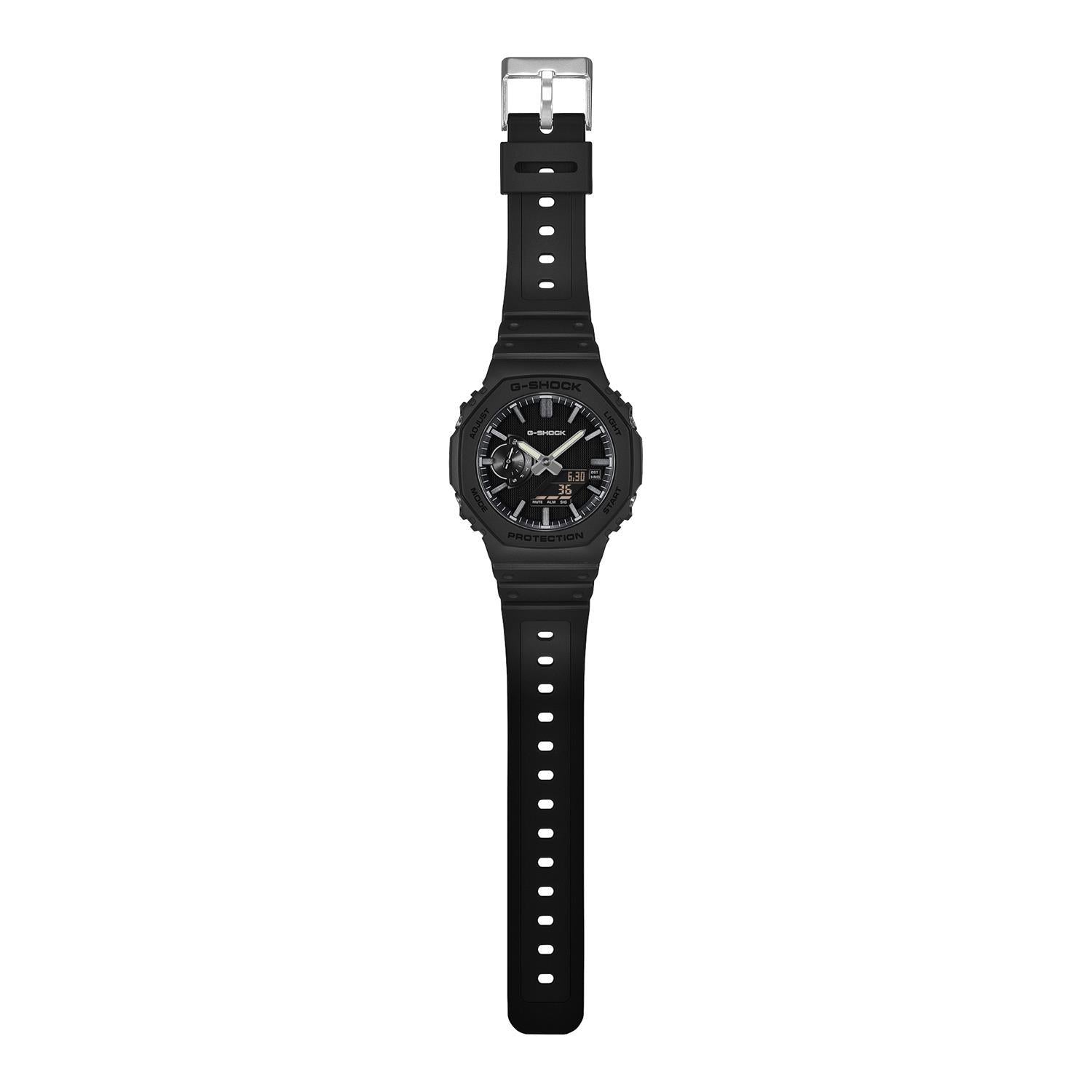 カシオ Gショック GA-2100LXB-1AJF LUXE BLACK ミニマリズム マットブラック 2100シリーズ 再解釈 CASIO G-SHOCK 公式サイト掲載店【0626】※6月19日発売【店頭受取可能商品】
