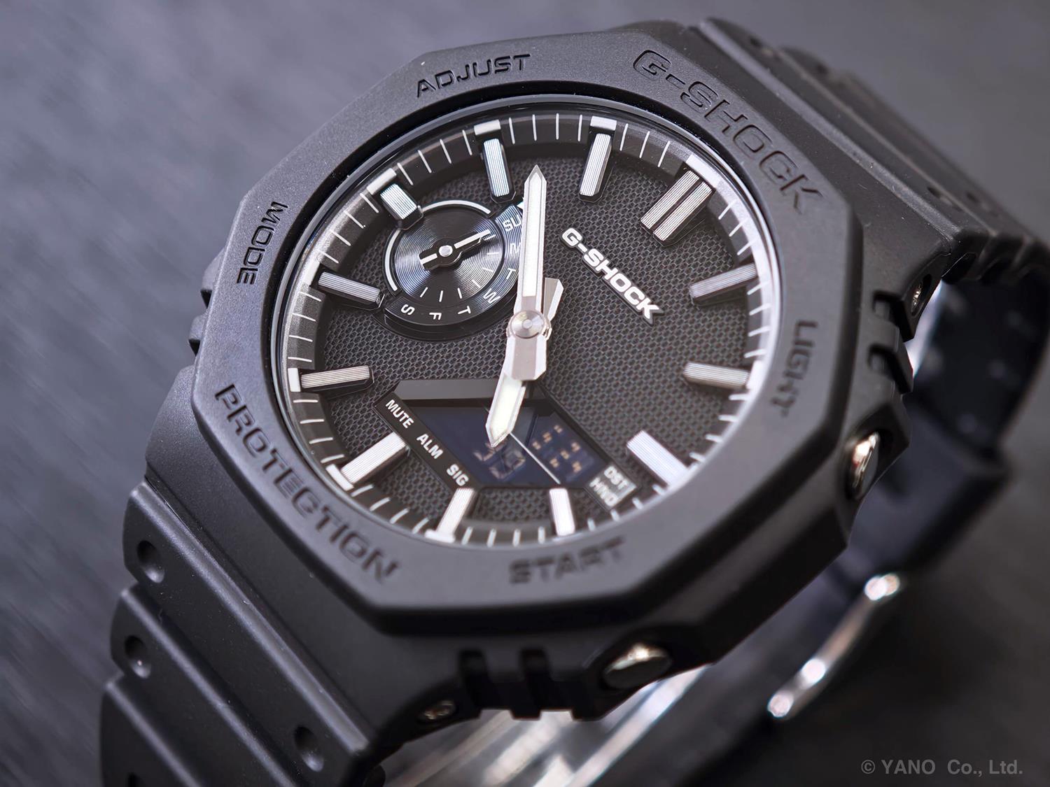 カシオ Gショック GA-2100LXB-1AJF LUXE BLACK ミニマリズム マットブラック 2100シリーズ 再解釈 CASIO G-SHOCK 公式サイト掲載店【0626】※6月19日発売【店頭受取可能商品】