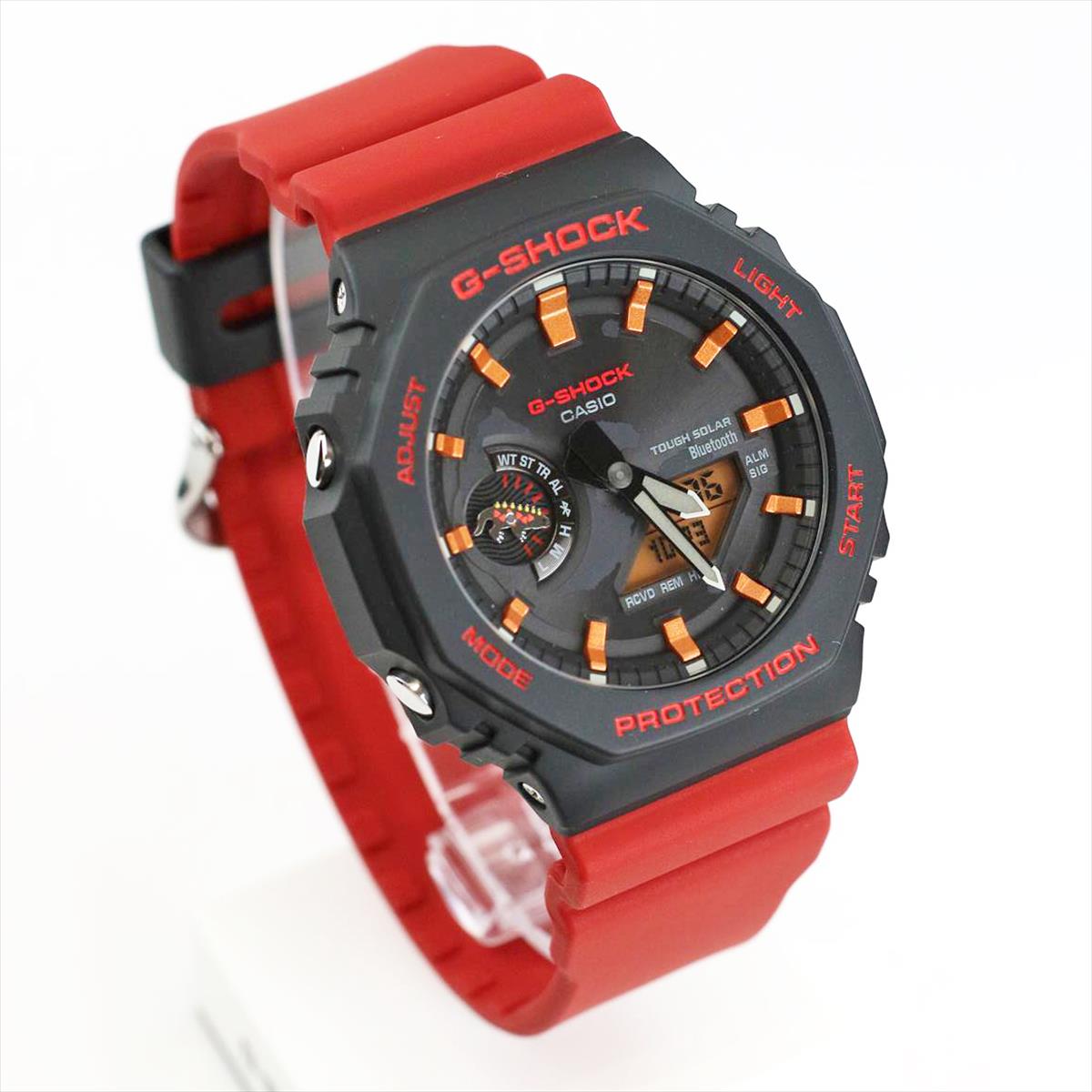 カシオ Gショック GA-B2100CD-1A4JR チャールズ・ダーウィン財団コラボ ガラパゴスウミイグアナ 腕時計 CASIO G-SHOCK  【1124】_10spl【店頭受取可能商品】