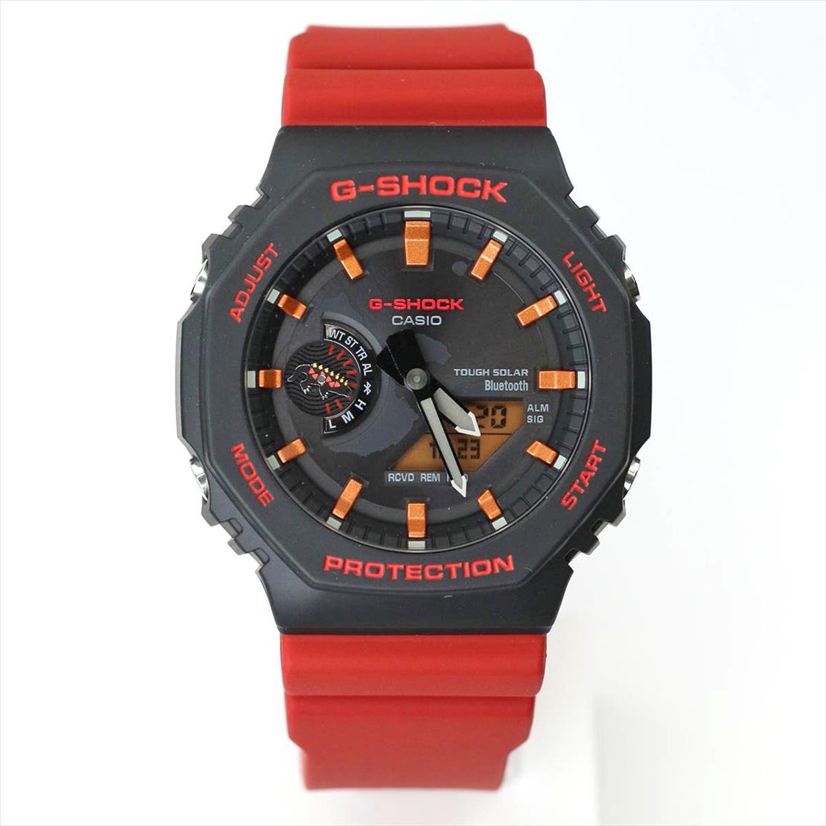 カシオ Gショック GA-B2100CD-1A4JR チャールズ・ダーウィン財団コラボ ガラパゴスウミイグアナ 腕時計 CASIO G-SHOCK  【1124】_10spl【店頭受取可能商品】